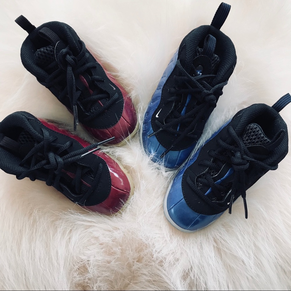 NIKE LITTLE POSITE ONE (TD) SZ 7C / NIGHT MAROON
